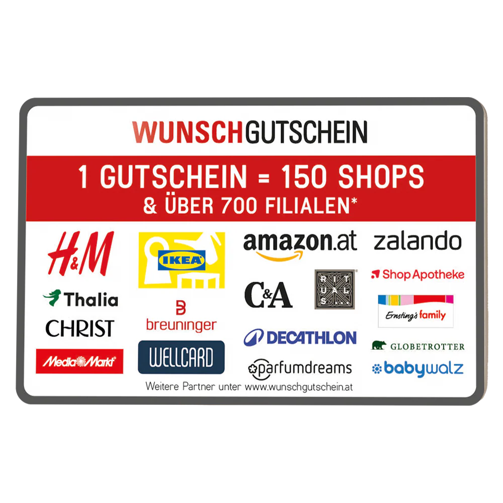 Ein Gutschein, tausend Wünsche erfüllt